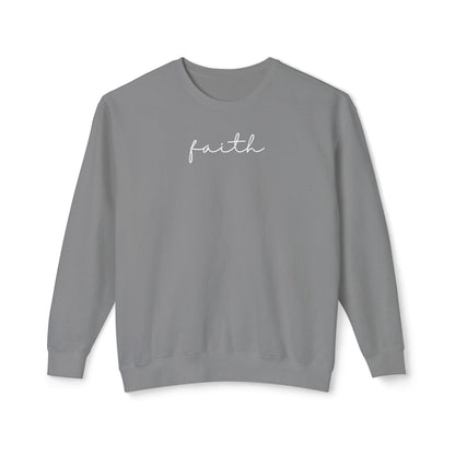 Faith Script Lightweight Sweatshirt