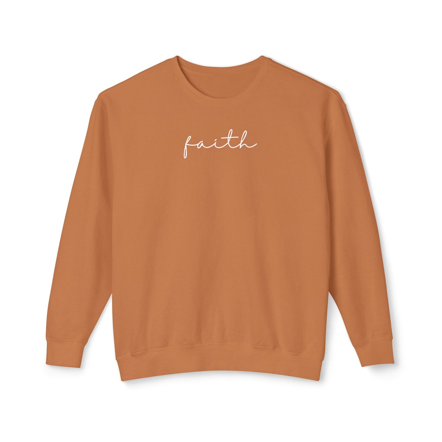 Faith Script Lightweight Sweatshirt