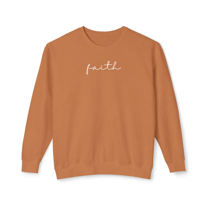 Faith Script Lightweight Sweatshirt