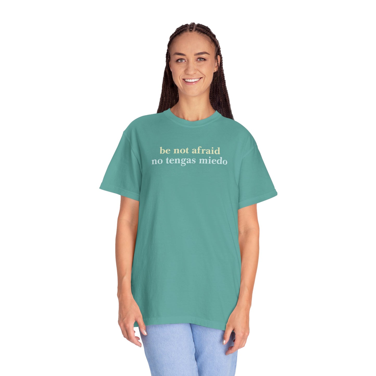 Be Not Afraid / No Tengas Miedo Bilingual T-Shirt
