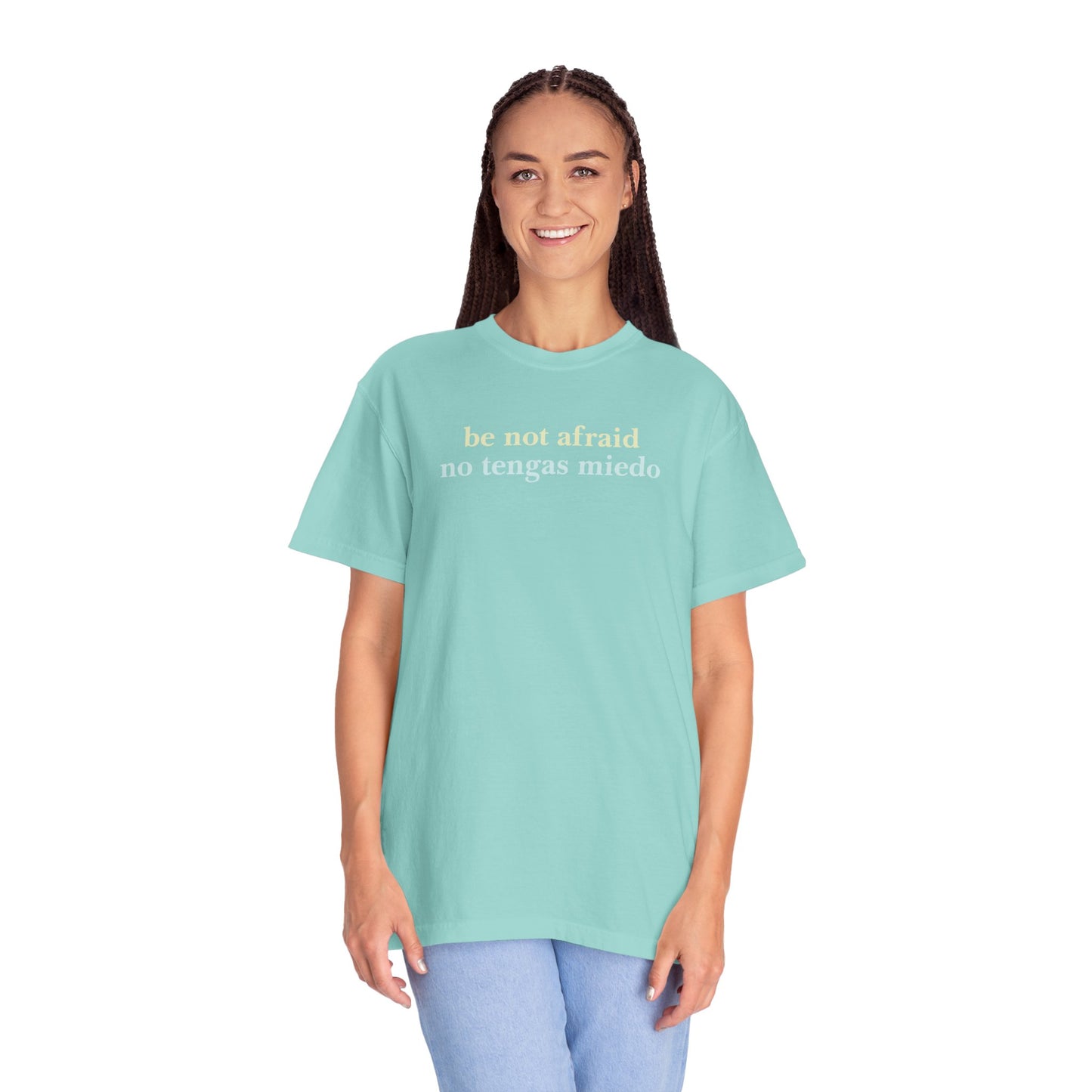 Be Not Afraid / No Tengas Miedo Bilingual T-Shirt