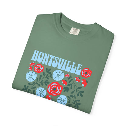 Floral Huntsville 100% Cotton T-Shirt
