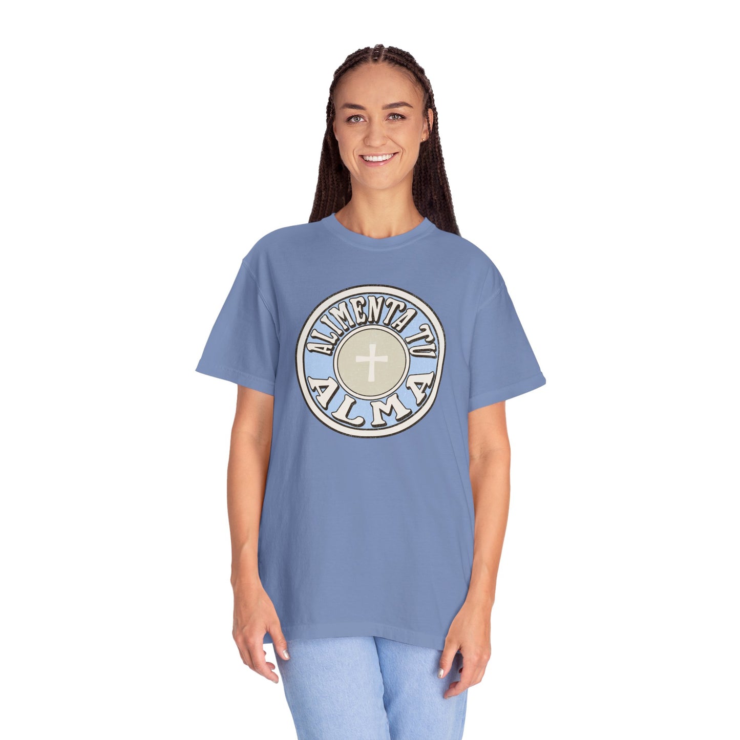 Feed Your Soul with Jesus - Spanish Option - Graphic T-Shirt