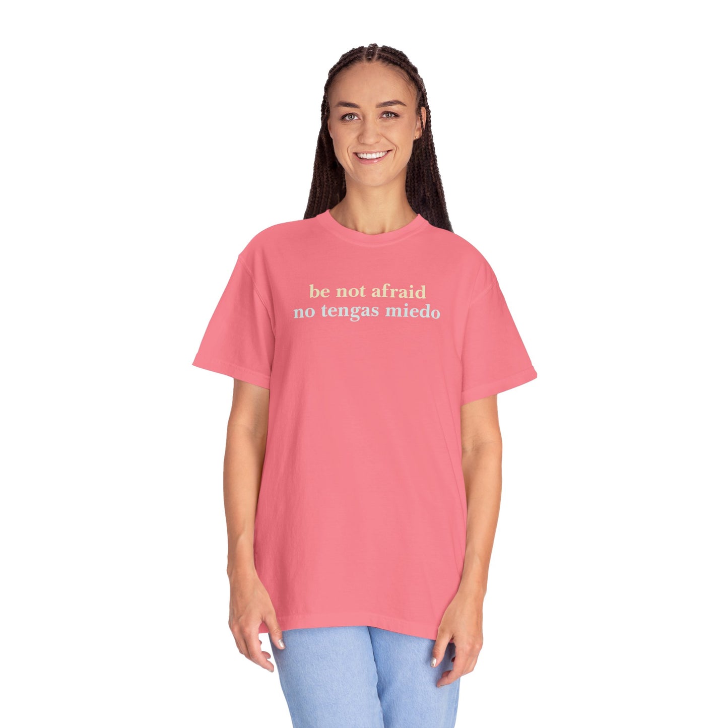 Be Not Afraid / No Tengas Miedo Bilingual T-Shirt