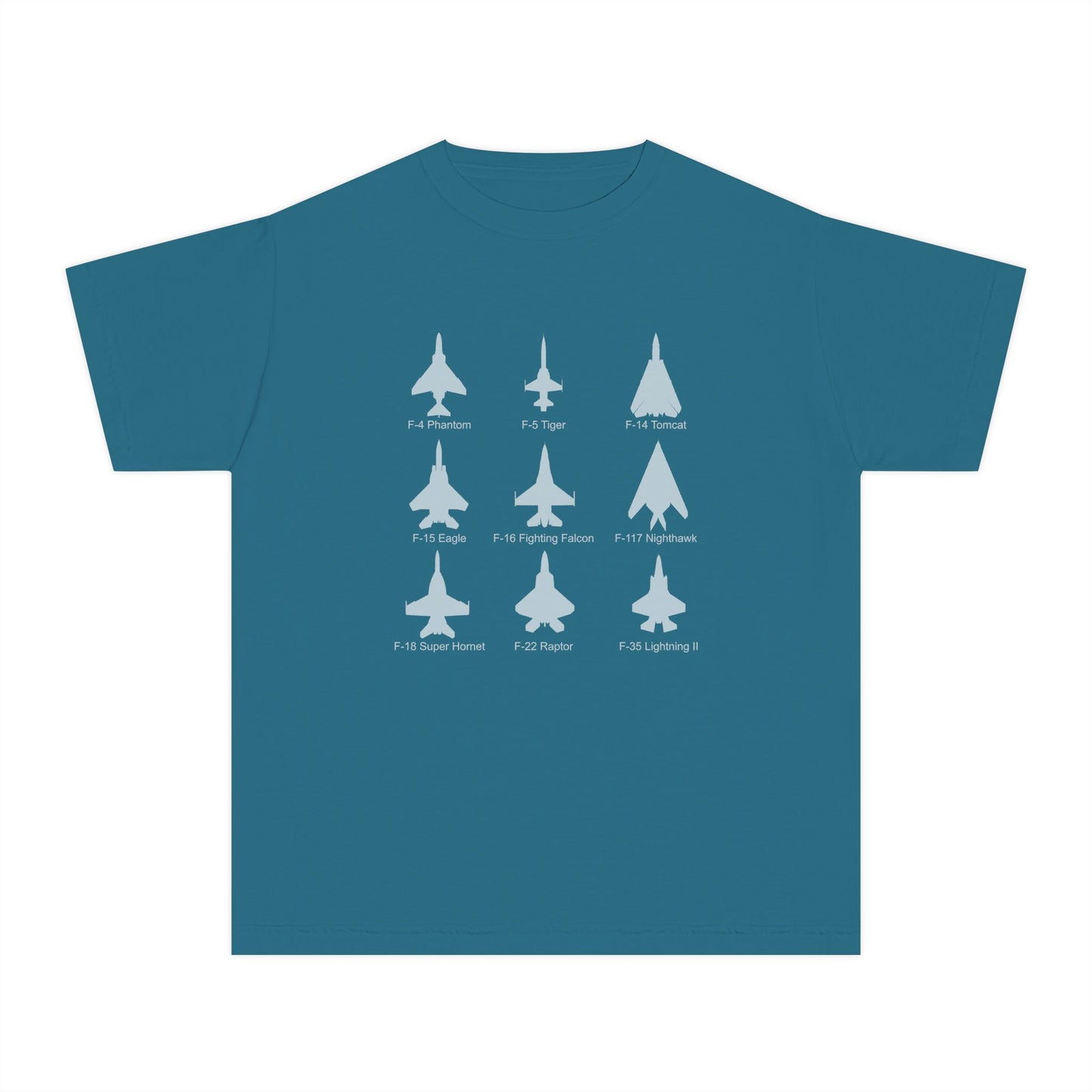 United States Fighter Jets Youth Graphic T-Shirt