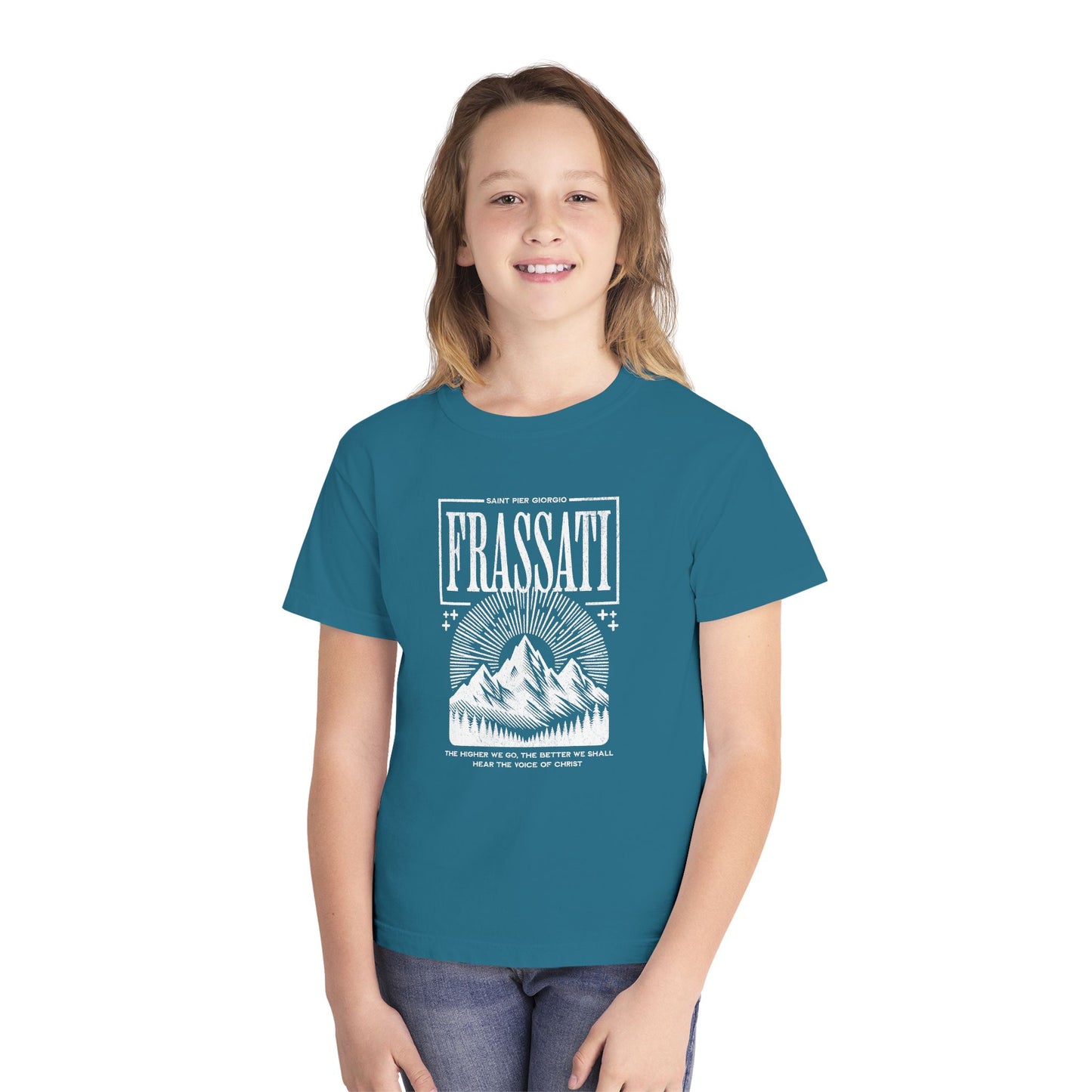 Saint Pier Giorgio Youth Graphic T-Shirt