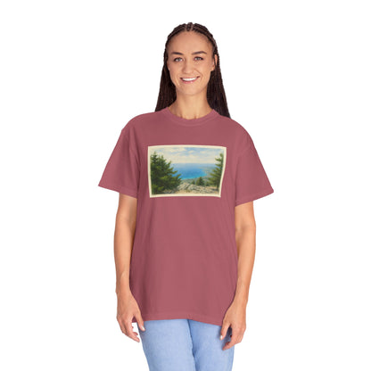 Greece Watercolor Graphic T-Shirt