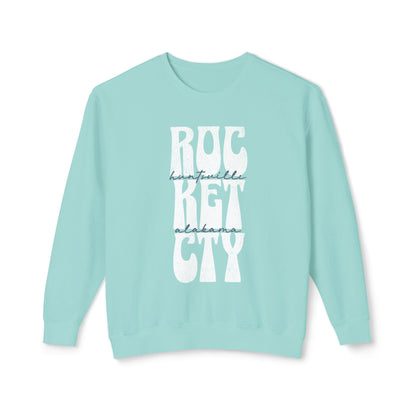 Rocket City Block Lettering Lightweight Sweatshirt