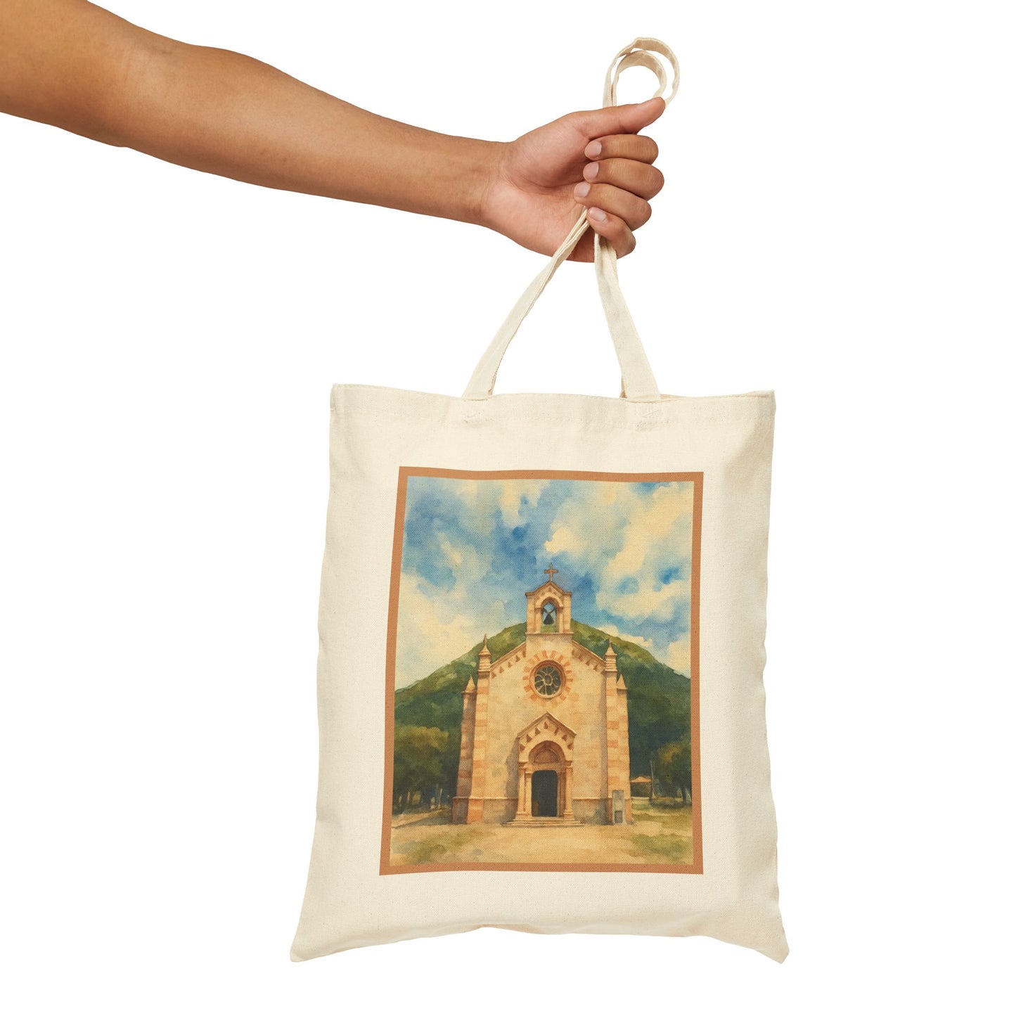 Church of St. Blaise - Croatia - Watercolor Tote