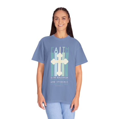 Hebrews 11:1 Faith Graphic T-Shirt