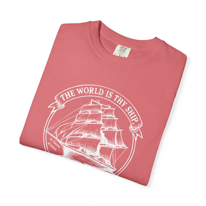 Saint Thérèse of Lisieux - World is Thy Ship - Graphic T-Shirt