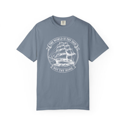 Saint Thérèse of Lisieux - World is Thy Ship - Graphic T-Shirt
