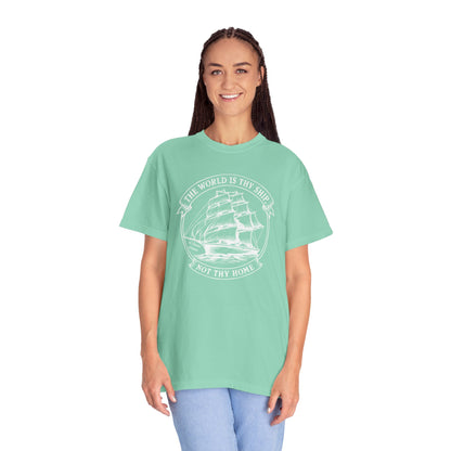 Saint Thérèse of Lisieux - World is Thy Ship - Graphic T-Shirt