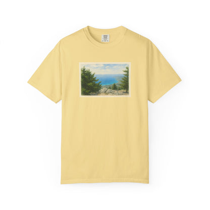 Greece Watercolor Graphic T-Shirt