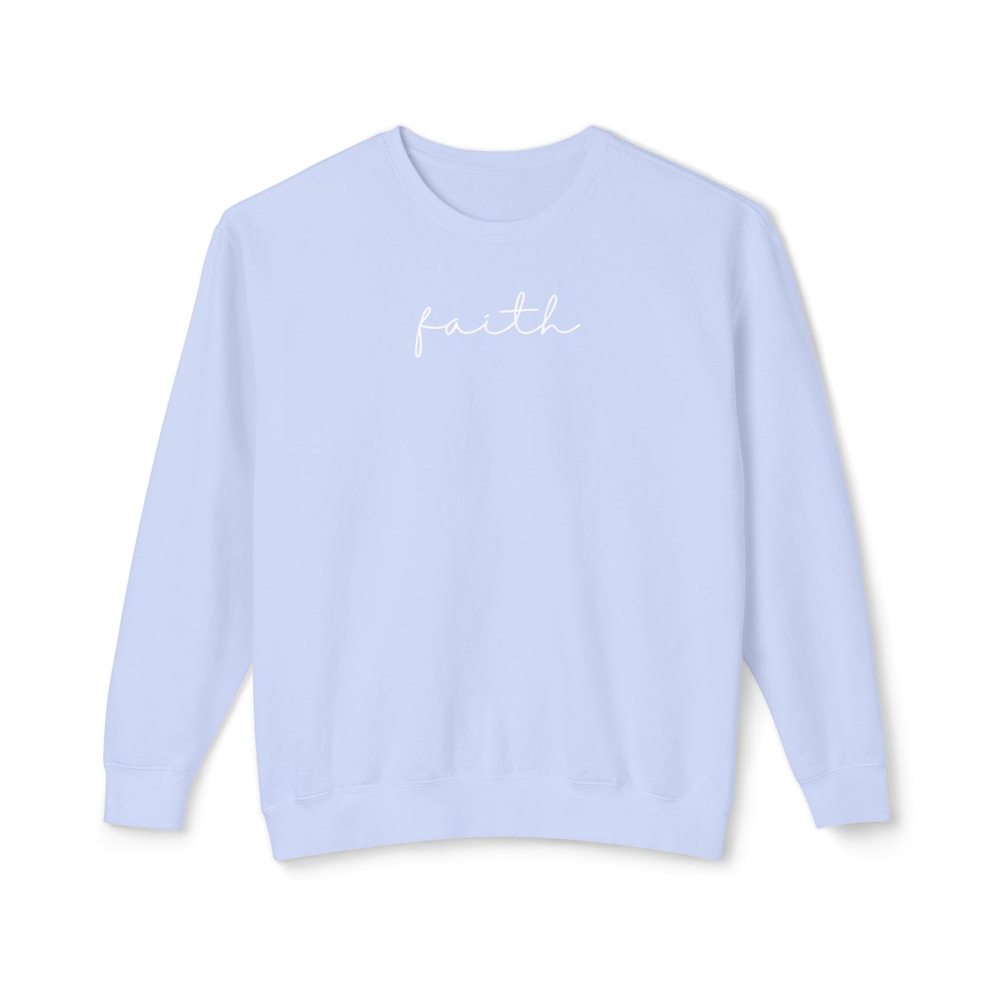 Faith Script Lightweight Sweatshirt