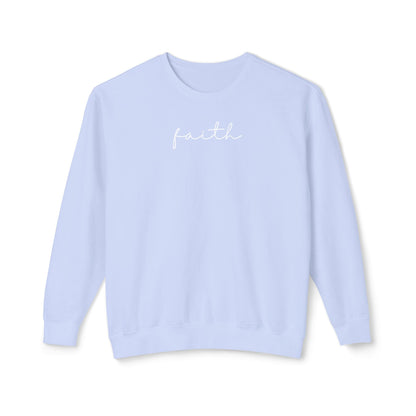 Faith Script Lightweight Sweatshirt