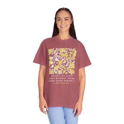 Saint Philip Neri Floral Graphic T-Shirt