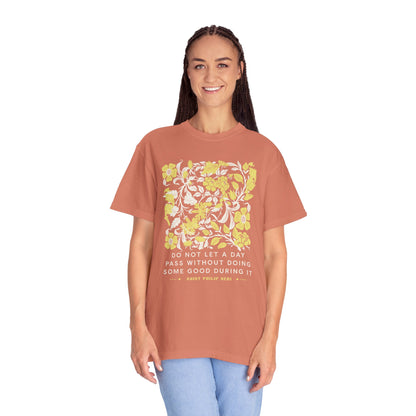 Saint Philip Neri Floral Graphic T-Shirt
