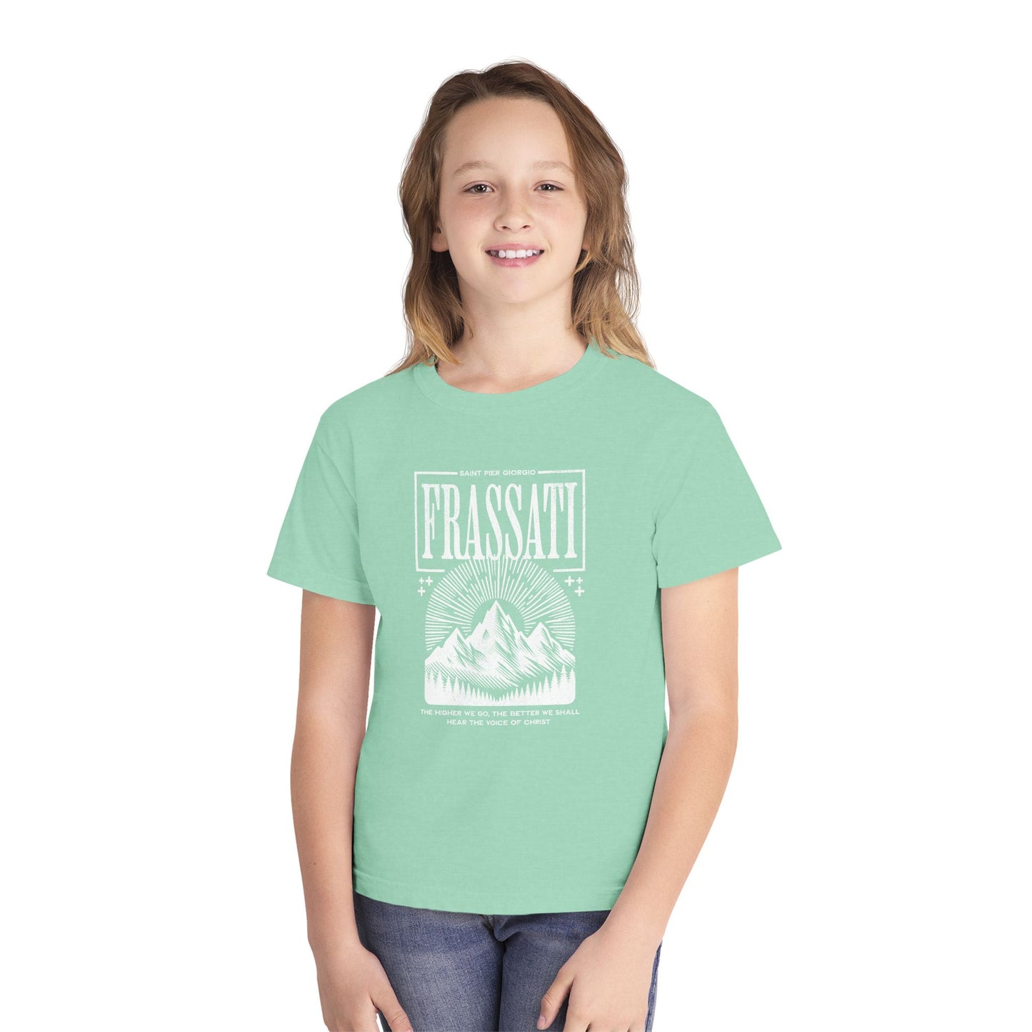 Saint Pier Giorgio Youth Graphic T-Shirt