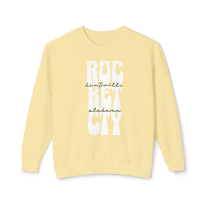 Rocket City Block Lettering Lightweight Sweatshirt
