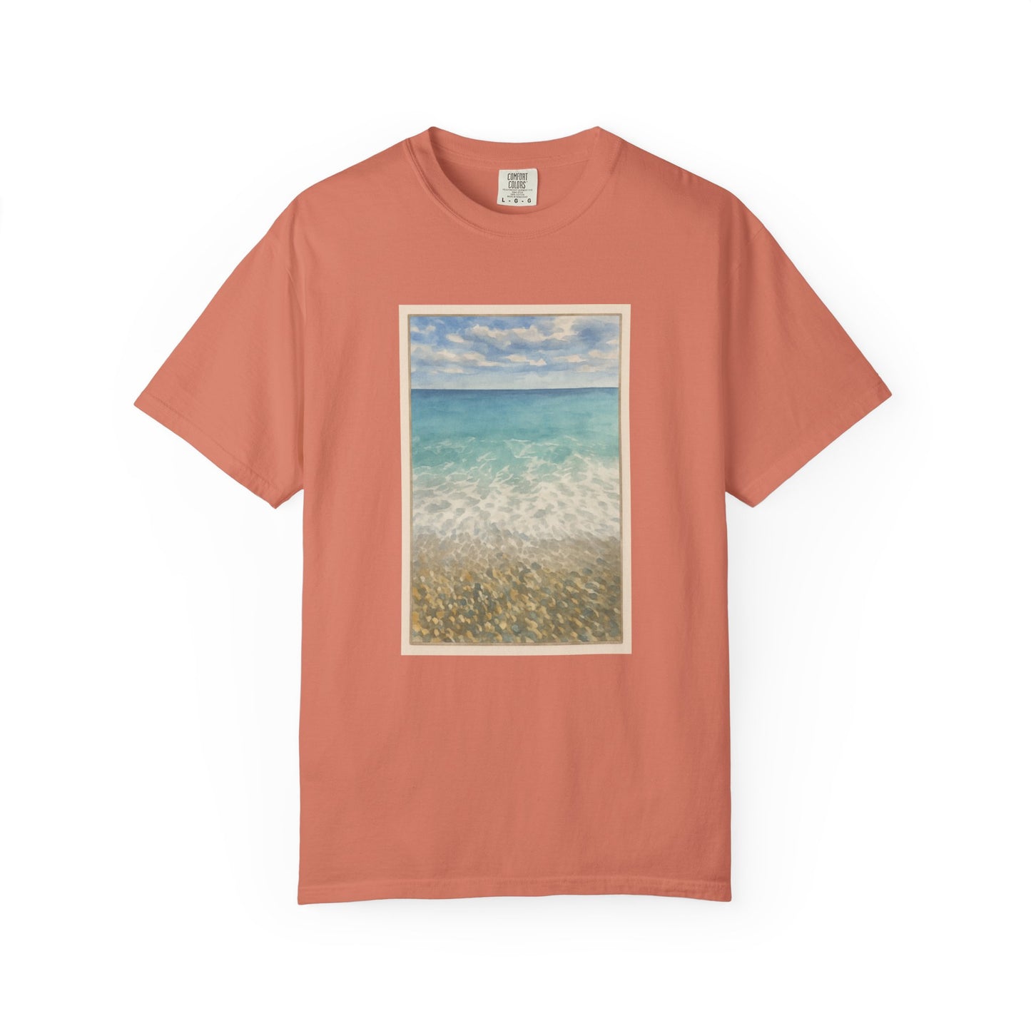 Nice France Watercolor Graphic T-Shirt