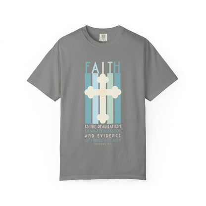 Hebrews 11:1 Faith Graphic T-Shirt