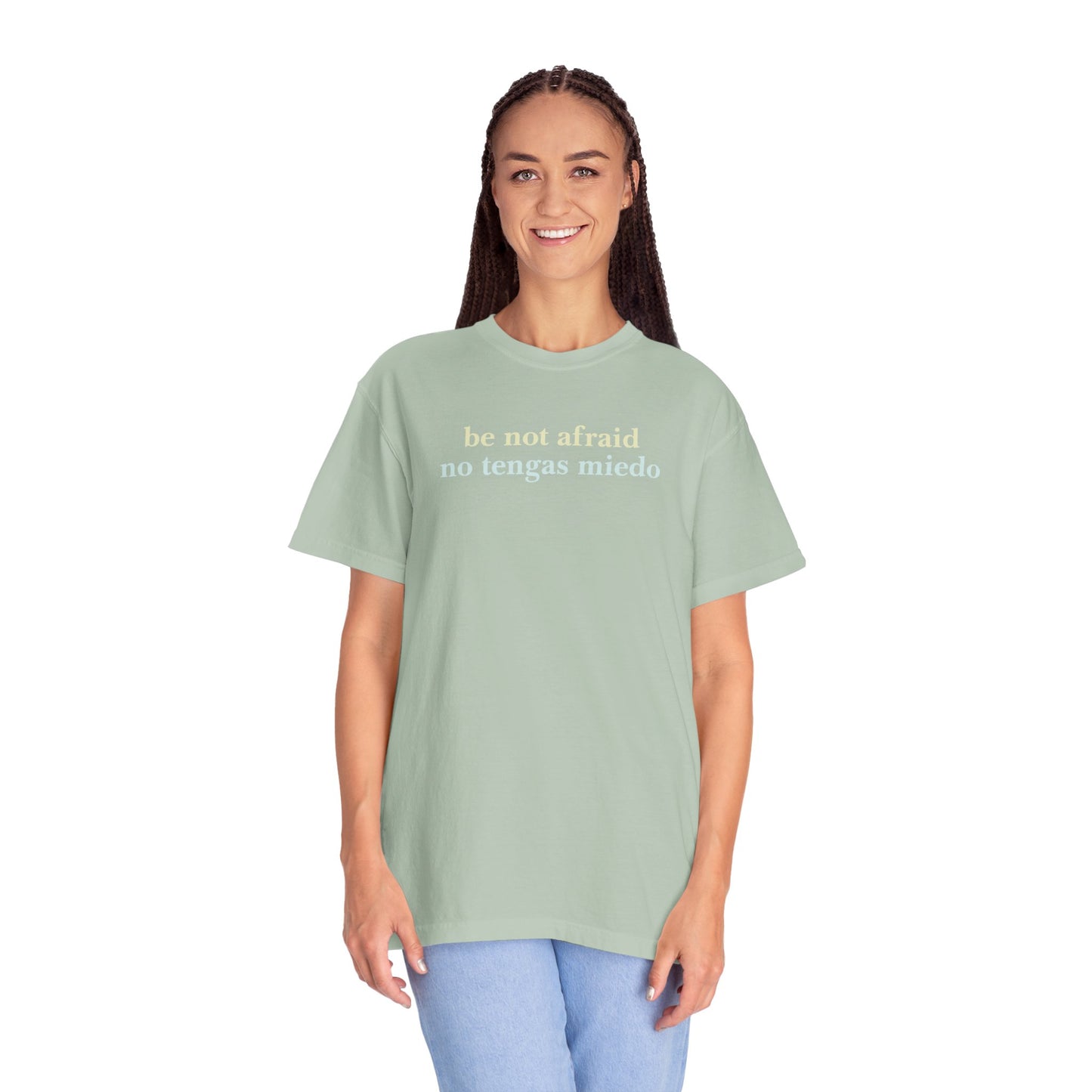 Be Not Afraid / No Tengas Miedo Bilingual T-Shirt