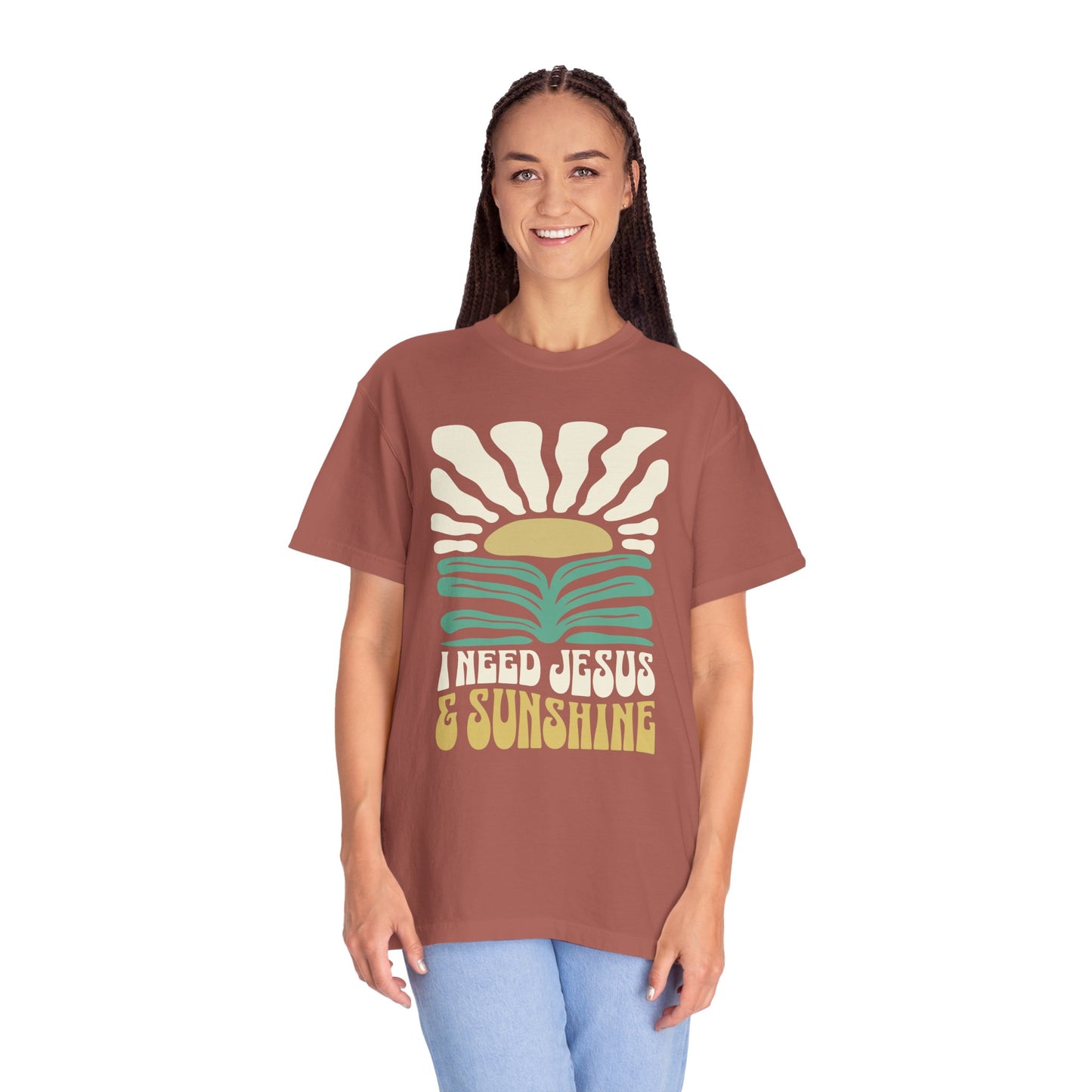 Jesus & Sunshine Graphic T-Shirt
