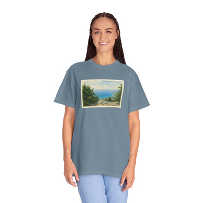 Greece Watercolor Graphic T-Shirt