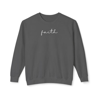 Faith Script Lightweight Sweatshirt
