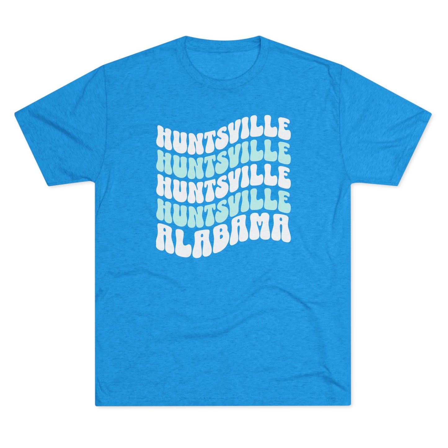 Huntsville AL Wavy Repeat T-Shirt