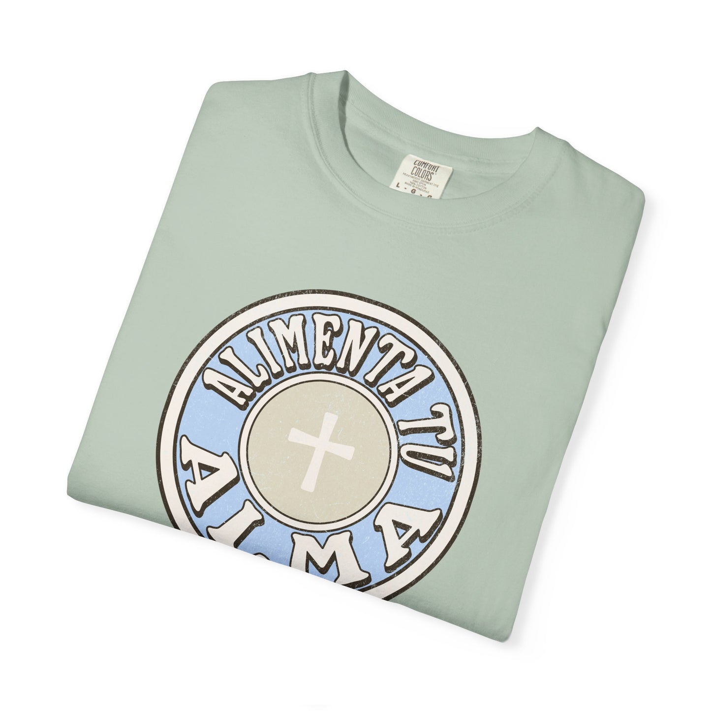 Feed Your Soul with Jesus - Spanish Option - Graphic T-Shirt