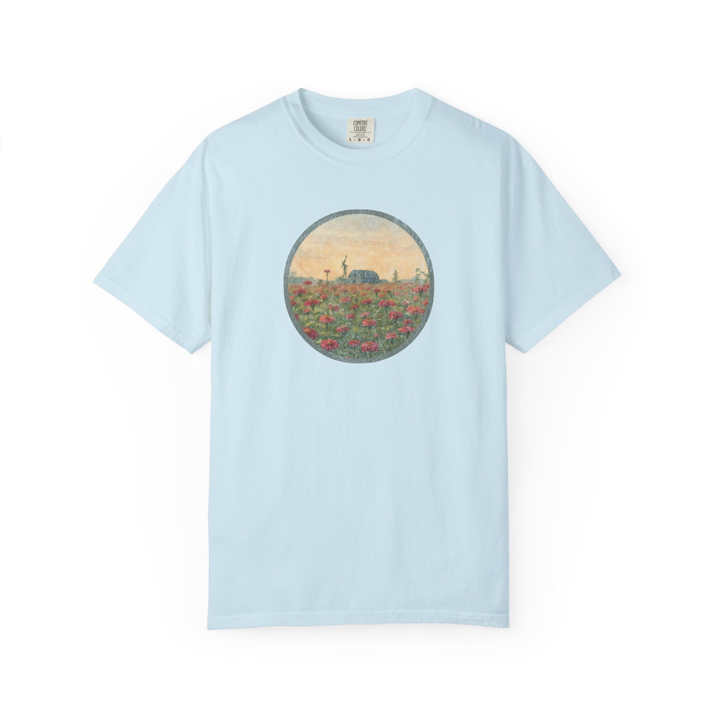 Field of Zinnias Graphic T-Shirt