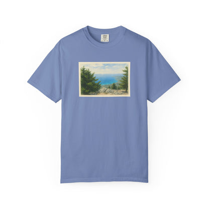 Greece Watercolor Graphic T-Shirt