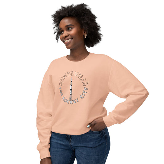 Huntsville - The Rocket City - Lightweight Sweatshirt