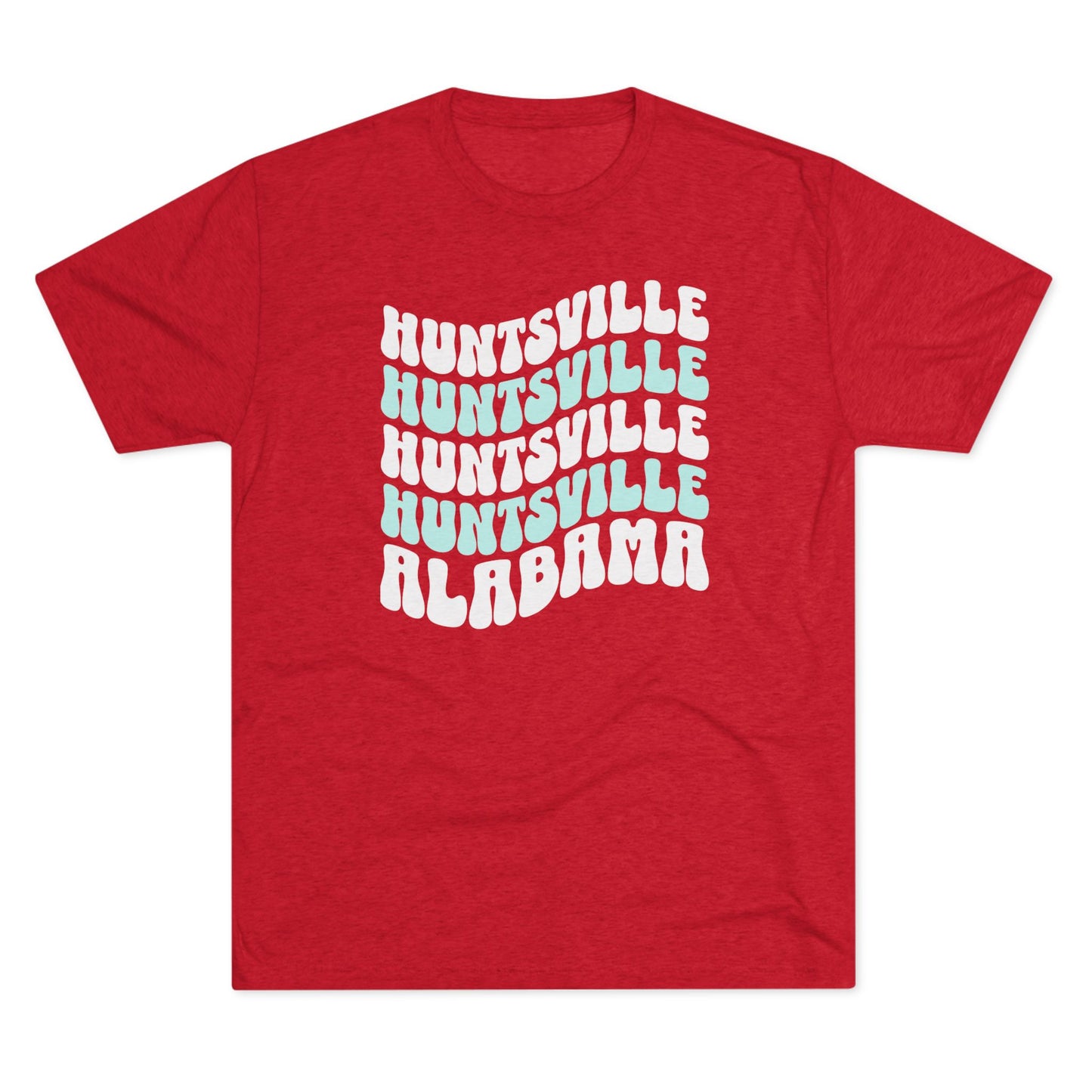 Huntsville AL Wavy Repeat T-Shirt