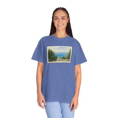 Greece Watercolor Graphic T-Shirt