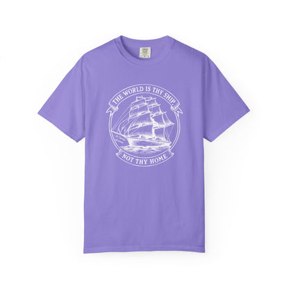 Saint Thérèse of Lisieux - World is Thy Ship - Graphic T-Shirt
