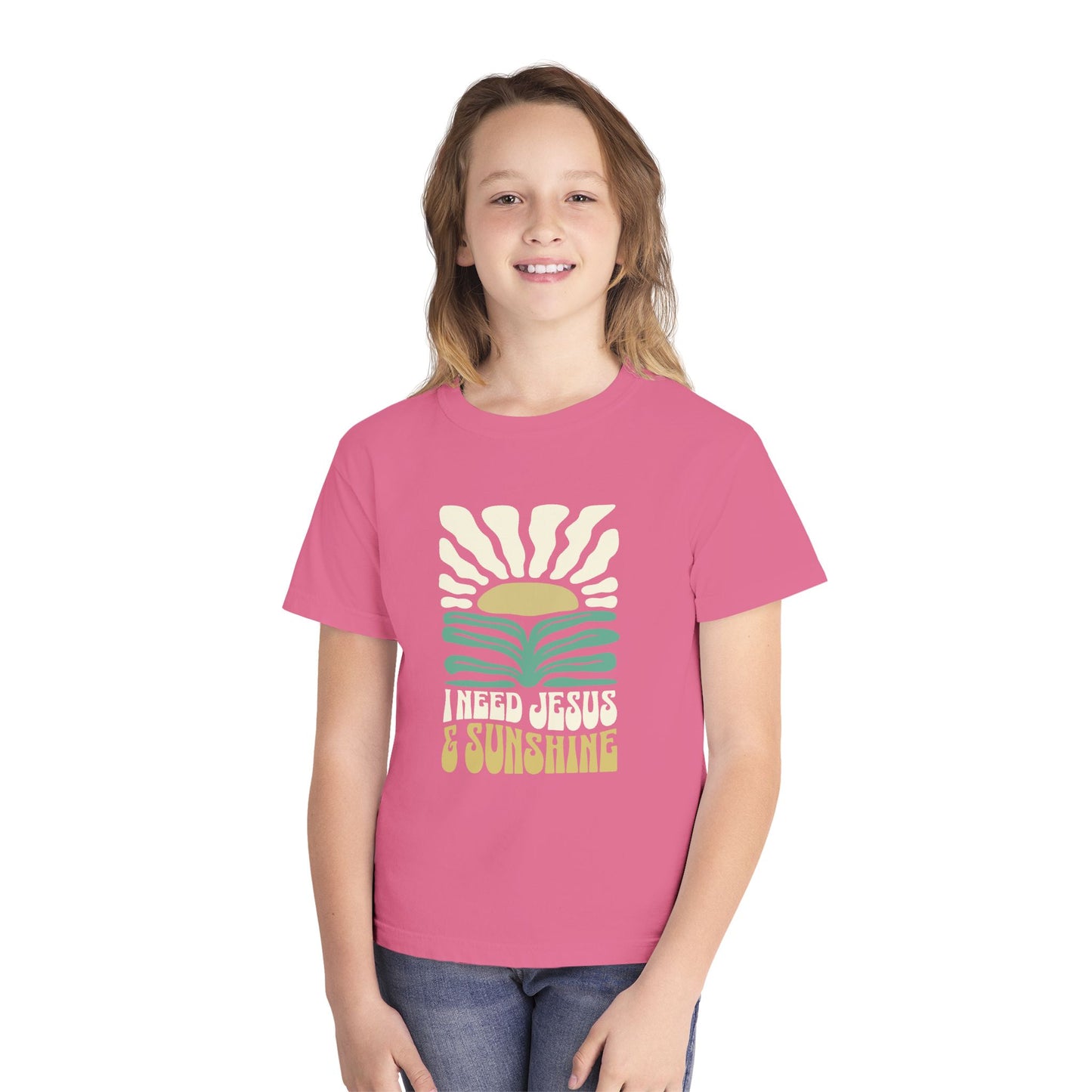 Jesus & Sunshine Youth Graphic T-Shirt