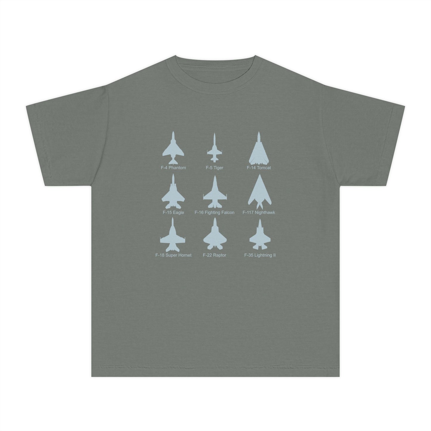United States Fighter Jets Youth Graphic T-Shirt