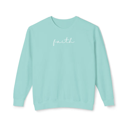 Faith Script Lightweight Sweatshirt