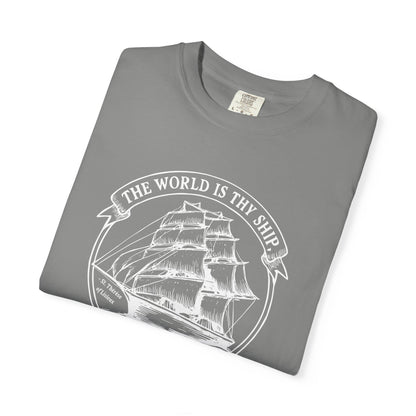 Saint Thérèse of Lisieux - World is Thy Ship - Graphic T-Shirt