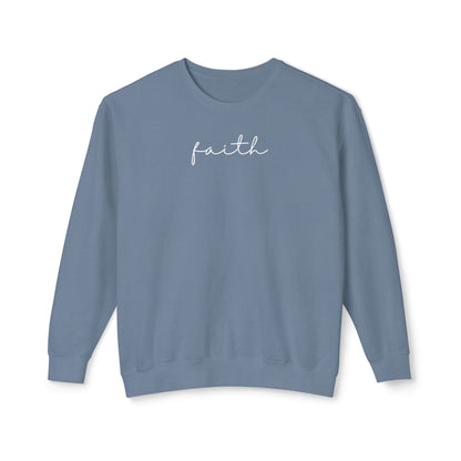 Faith Script Lightweight Sweatshirt